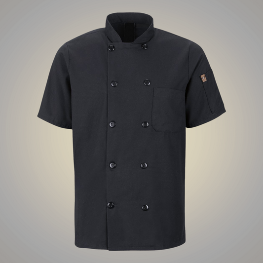 The STTAY Artillery Short-Sleeve Performance Chef Coat