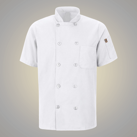 The STTAY Artillery Short-Sleeve Performance Chef Coat